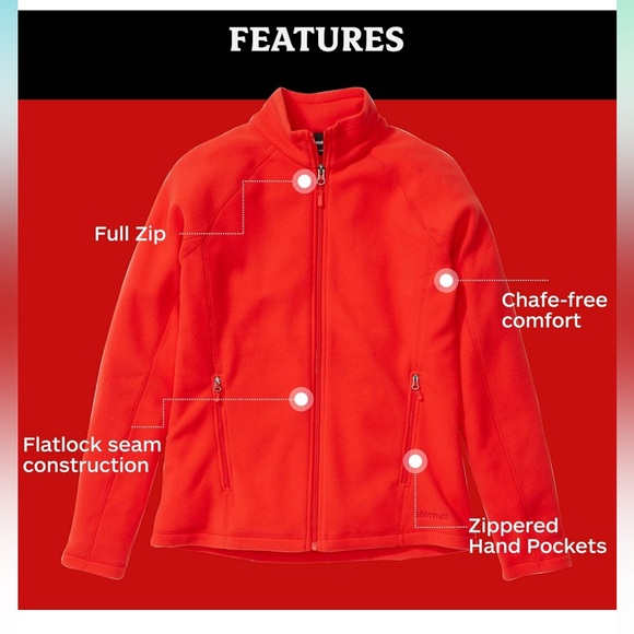 Marmot Rocklin Full Zip Jacket - Picture 11 of 11